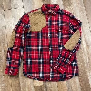 Rare find! Red flannel with extra details.